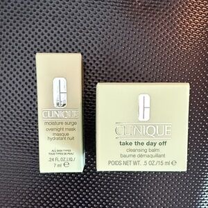 Clinique Moisture Surge and Cleansing Balm Set